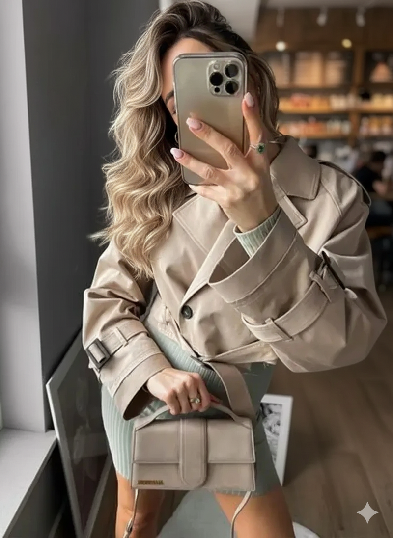 Jaqueta Feminina Vintage - Elegância Atemporal que Nunca Sai de Moda