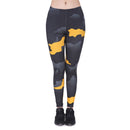 New leggins mujer Orange Gray Camo Printing legging fitness feminina leggins Woman